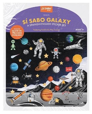 Space Sticker Book: Reusable Puffy Sticker Activity Book for Kids