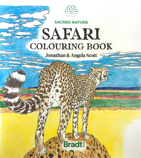 Sacred Nature Safari Colouring Book - Jonathan Scott