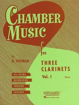 Chamber Music for 3 Clarinets Vol.1 (Score) - 