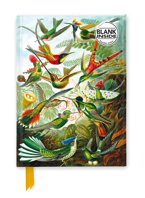 Ernst Haeckel: Hummingbirds (Foiled Blank Journal) - 