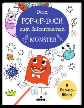 Dein Pop-Up-Buch zum Selbermachen - Monster