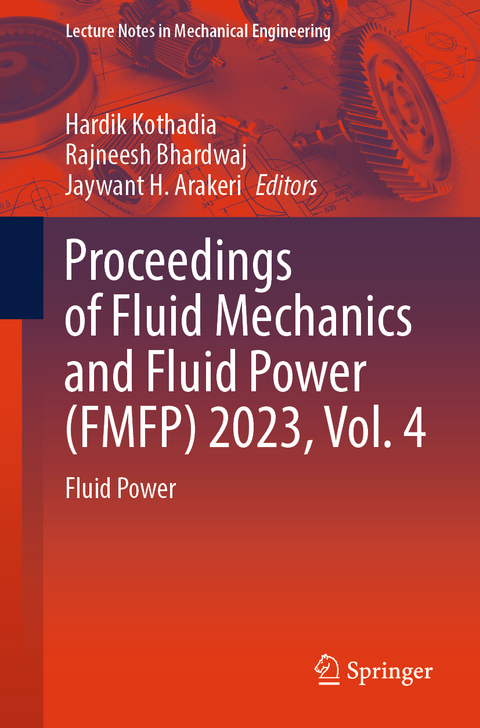 Proceedings of Fluid Mechanics and Fluid Power (FMFP) 2023, Vol. 4 - 