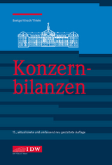 Konzernbilanzen, 15. Auflage - J&ouml;rg Baetge, Hans-J&uuml;rgen Kirsch, Stefan Thiele