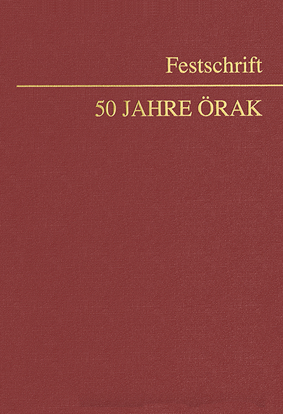 Festschrift 50 Jahre &Ouml;RAK
