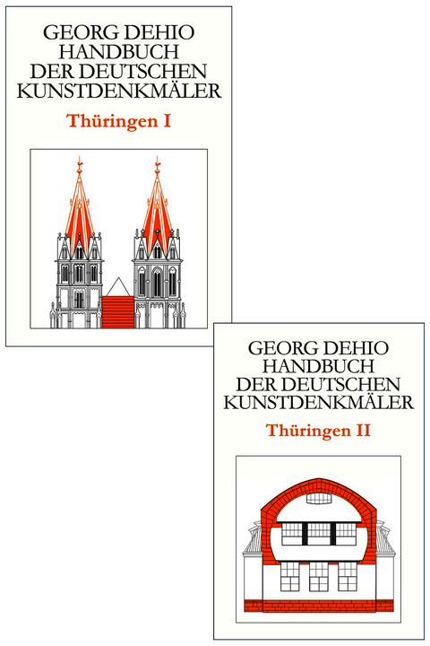Set Dehio - Handbuch der deutschen Kunstdenkmäler / Thüringen Bd. I+II - Georg Dehio