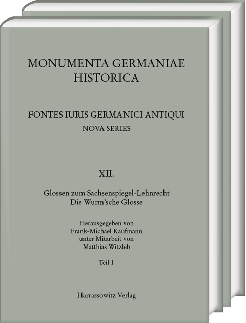 Glossen zum Sachsenspiegel-Lehnrecht. Die Wurm&rsquo;sche Glosse - 