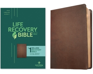 NLT Life Recovery Bible, Second Edition, Rustic Brown