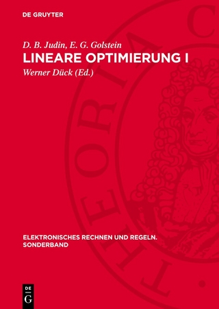 Lineare Optimierung I