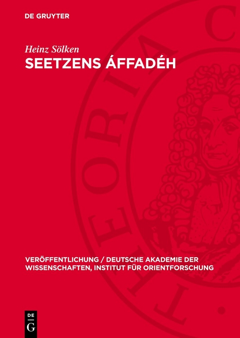 Seetzens &Aacute;ffad&eacute;h - Heinz S&ouml;lken