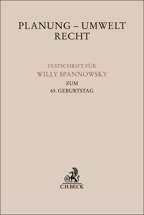 Planung - Umwelt - Recht - 