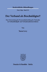 Der Verband als Beschuldigter? - Yaron Levy