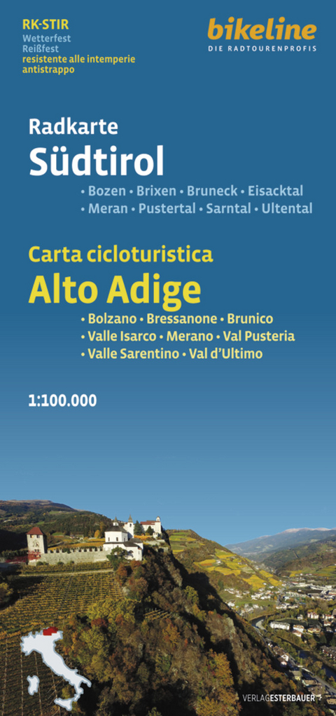 Radkarte S&uuml;dtirol - 