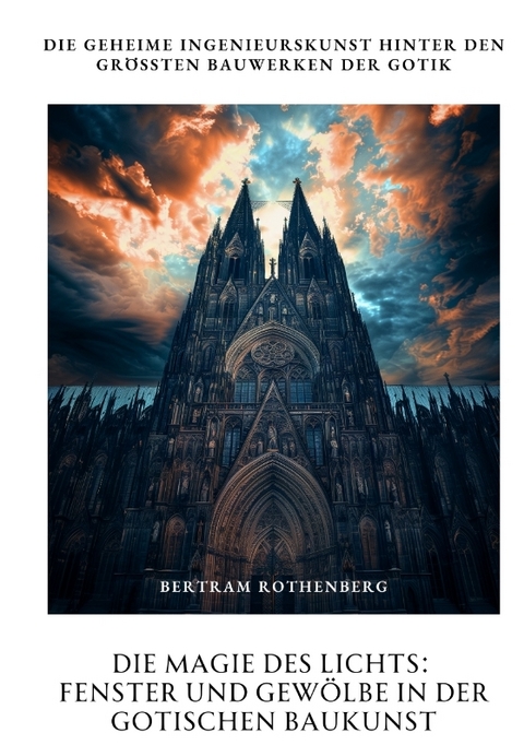 Die Magie des Lichts: Fenster und Gewölbe in der gotischen Baukunst - Bertram Rothenberg