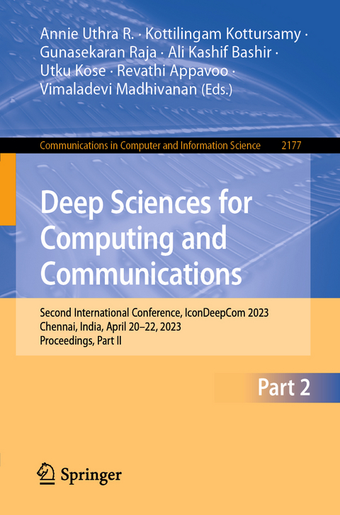 Deep Sciences for Computing and Communications - 