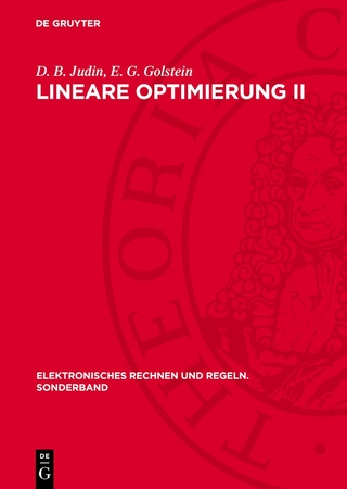 Lineare Optimierung II