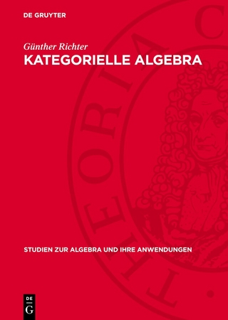 Kategorielle Algebra