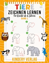Tiere Zeichnen Lernen f&uuml;r Kinder ab 4 Jahren - 