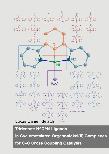 Tridentate N^C^N Ligands in Cyclometalated Organo-nickel(II) Complexes for C-C Cross Coupling Catalysis - Lukas Daniel Kletsch