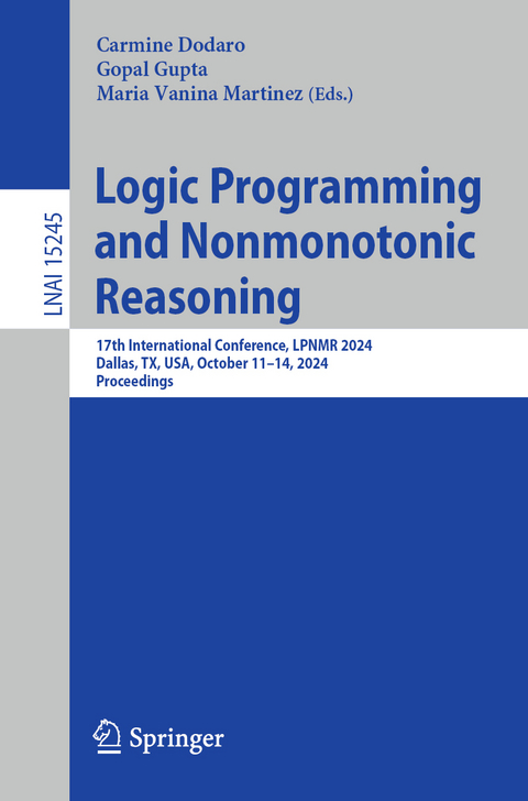 Logic Programming and Nonmonotonic Reasoning - 