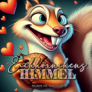 Eichhörnchens Himmel Malbuch für Erwachsene