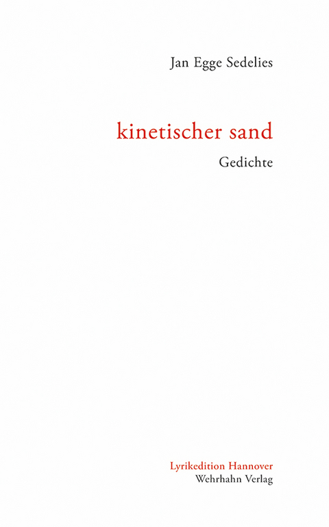 kinetischer sand - Jan Egge Sedelies