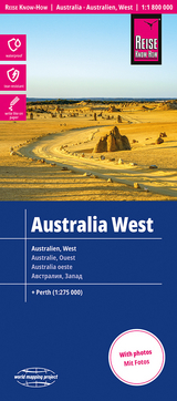 Reise Know-How Landkarte Australien, West / Australia, West (1:1.800.000)