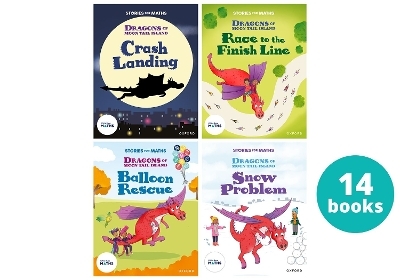 Stories for Maths: KS1: Dragons of Moontail Island (14 book pack) - Jo Cotterill, Shareen Wilkinson, Marcus Wilkinson, Angela Kecojevic, Miranda Walker