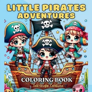 Little Pirates Adventures, Coloring Book