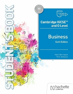 Cambridge IGCSE and O Level Business Sixth Edition