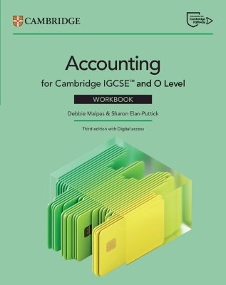 Cambridge IGCSE&trade; and O Level Accounting Workbook with Digital Access (2 Years) - Debbie Malpas, Sharon Elan-Puttick