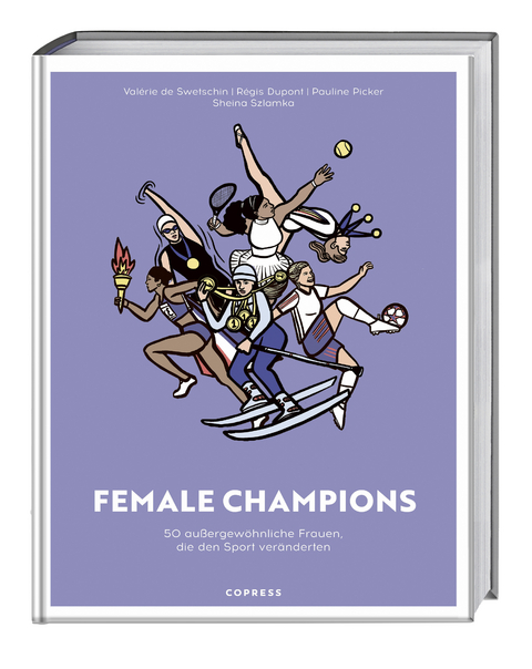 Female Champions - Val&eacute;rie de Swetschin, R&eacute;gis Dupont, Sheina Szlamka