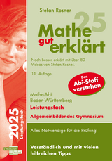 Mathe gut erkl&auml;rt 2025 Leistungsfach Baden-W&uuml;rttemberg Gymnasium - Stefan Rosner