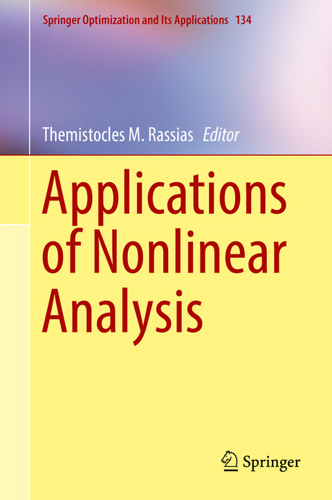 Applications of Nonlinear Analysis - 