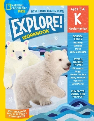 National Geographic Kids Explore! Workbook Kindergarten -  National Geographic Kids