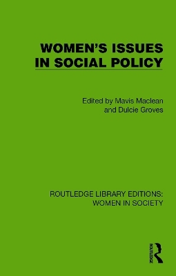 Women's Issues in Social Policy - 