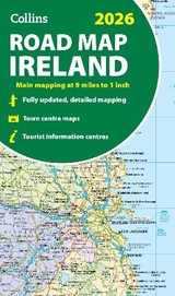 2026 Collins Road Map of Ireland - Collins Maps