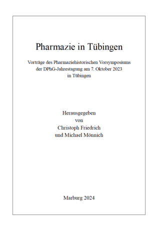 Pharmazie in Tübingen