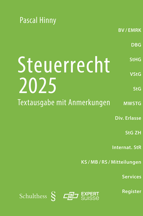 Steuerrecht 2025 - 