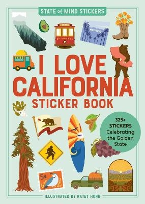 I Love California Sticker Book - Workman Publishing