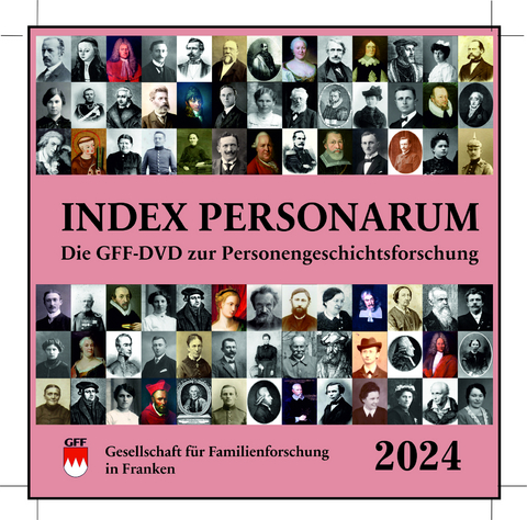 Index Personarum 2024 -  Gesellschaft f&uuml;r Familienforschung in Franken