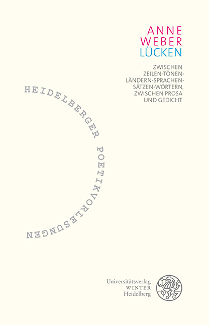 L&uuml;cken - Anne Weber