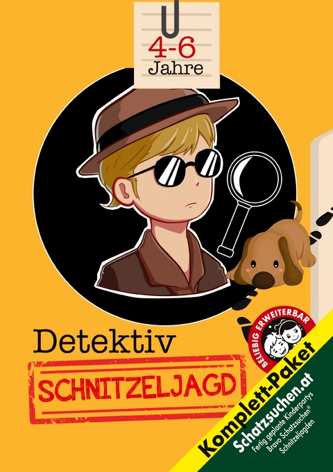 Schatzsuche Detektiv Kindergeburtstag 4-6 Jahre - Birgit Bravo