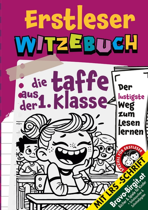 Witzebuch f&uuml;r Erstleser | Cooles Geschenk f&uuml;r M&auml;dchen ab 6 Jahre - Bravo Birgit