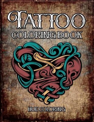 Tattoo Coloring Book -  Hue Coloring