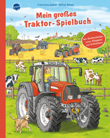Mein gro&szlig;es Traktor-Spielbuch. Mit Drehscheibe, vielen Klappen und Schiebern - Franziska Jaekel