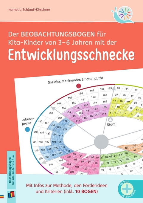 Der Beobachtungsbogen f&uuml;r Kita-Kinder von 3&ndash;6 Jahren mit der Entwicklungsschnecke - Kornelia Schlaaf-Kirschner
