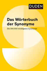 Duden &ndash; Das W&ouml;rterbuch der Synonyme