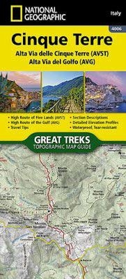 Cinque Terre High Path Av5t Map