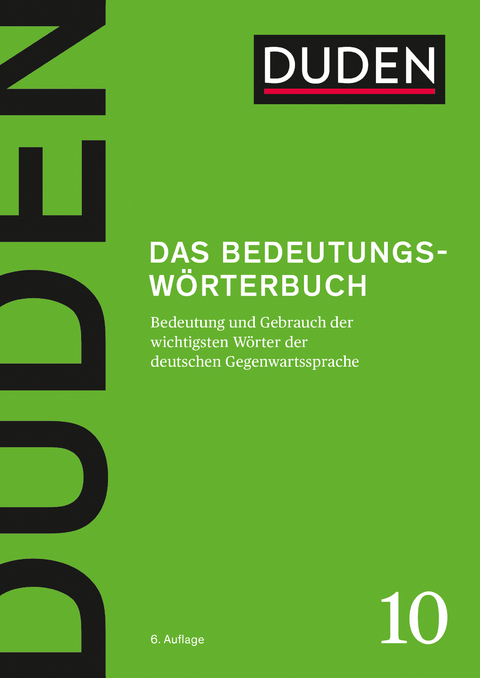 Das Bedeutungsw&ouml;rterbuch