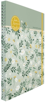 Mein Lehrerplaner A4+ &ndash; Ringbindung &ndash; Lehrerkalender f&uuml;r das Schuljahr 2025/2026 &ndash; Sommerbl&uuml;te